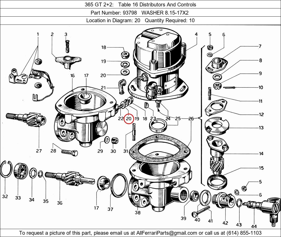 Ferrari Part 93798