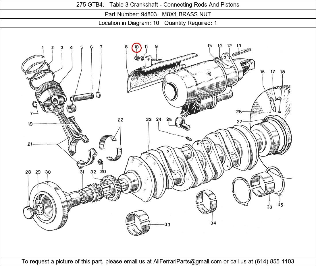 Ferrari Part 94803