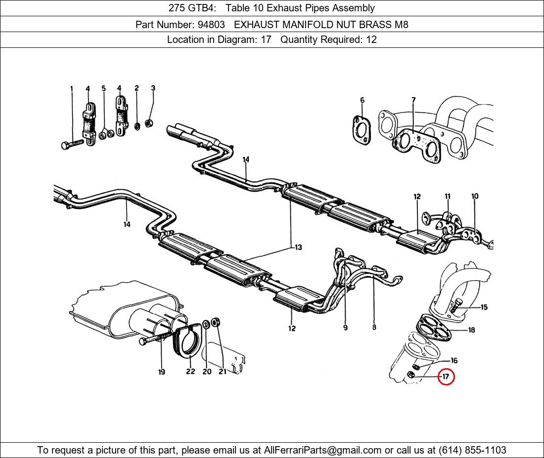 Ferrari Part 94803