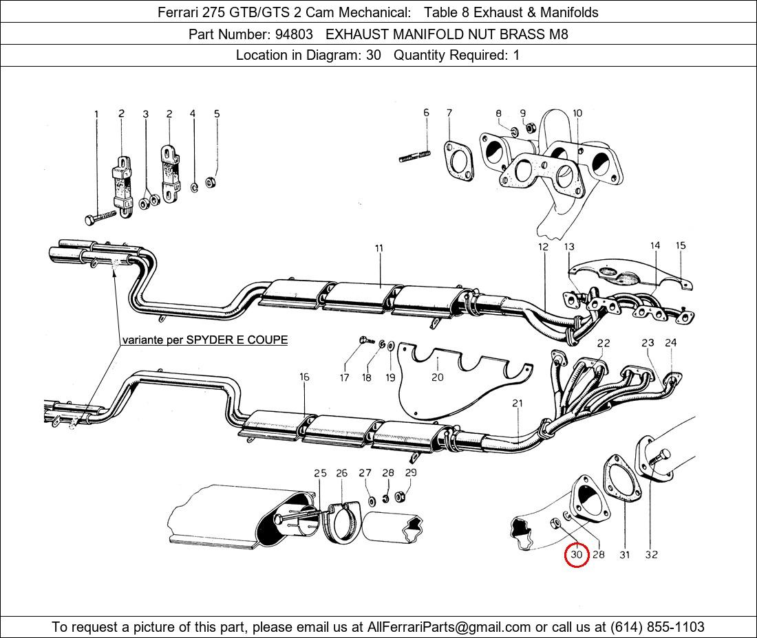 Ferrari Part 94803