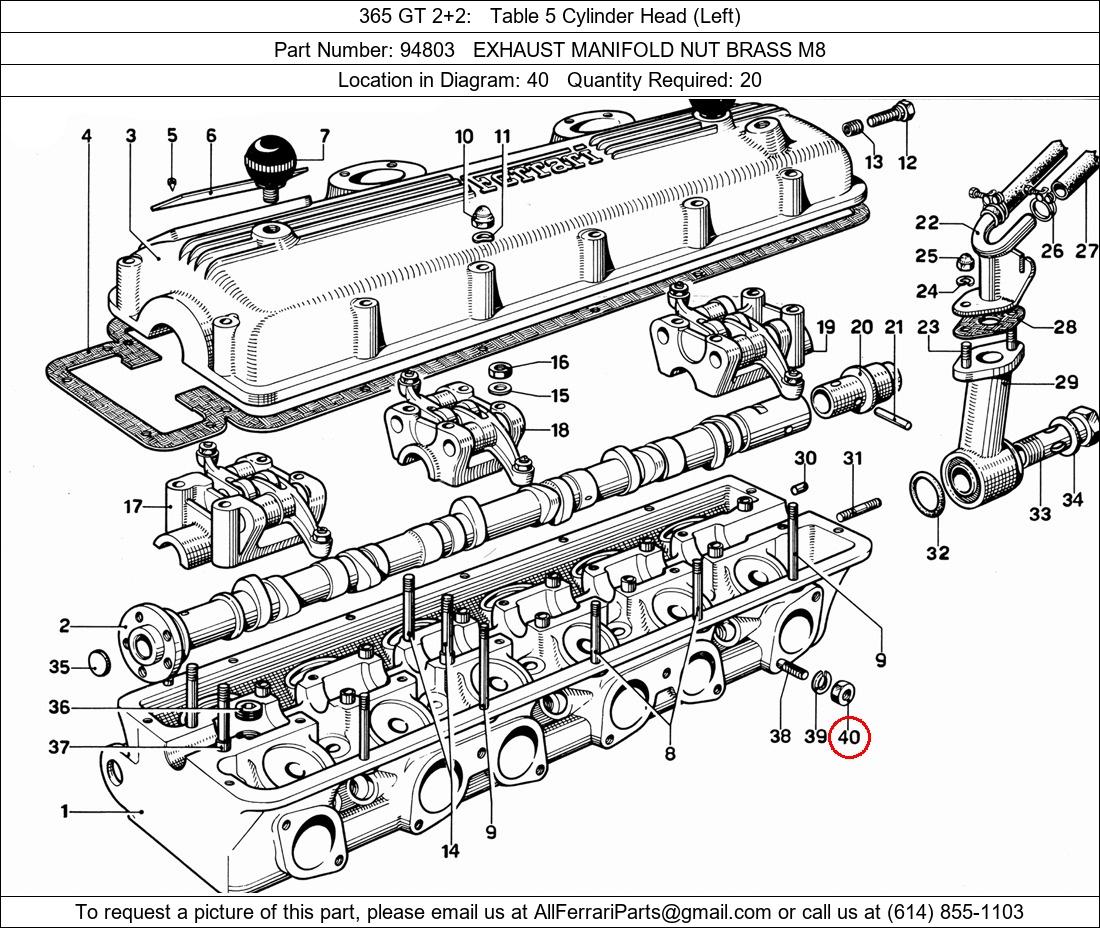 Ferrari Part 94803