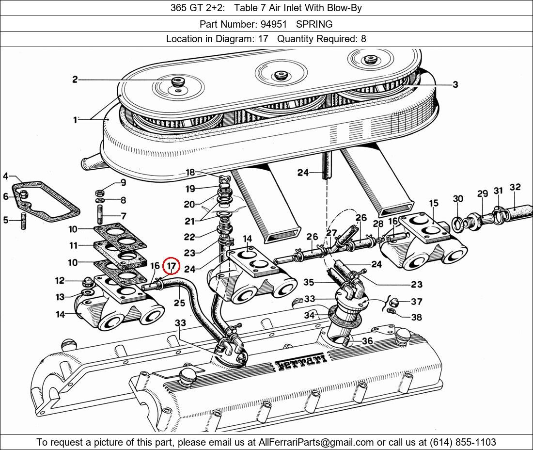 Ferrari Part 94951