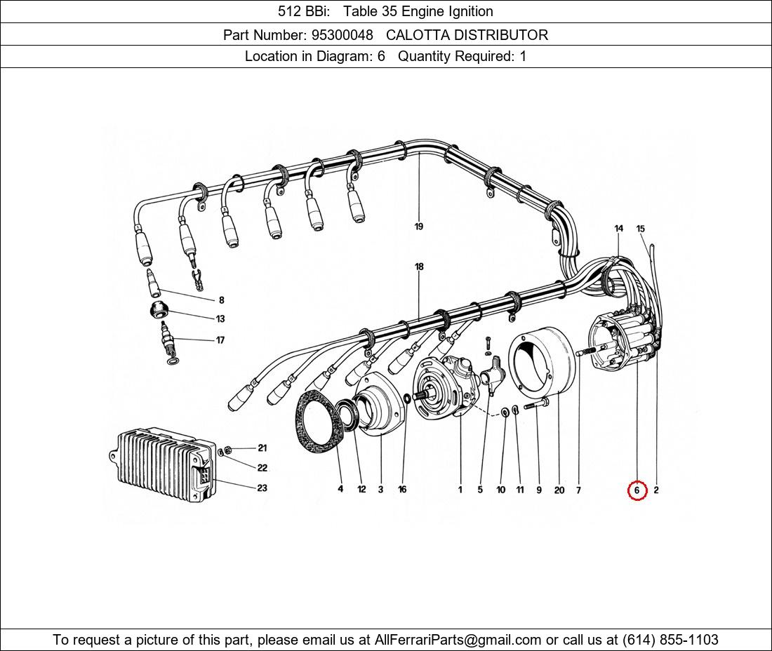 Ferrari Part 95300048