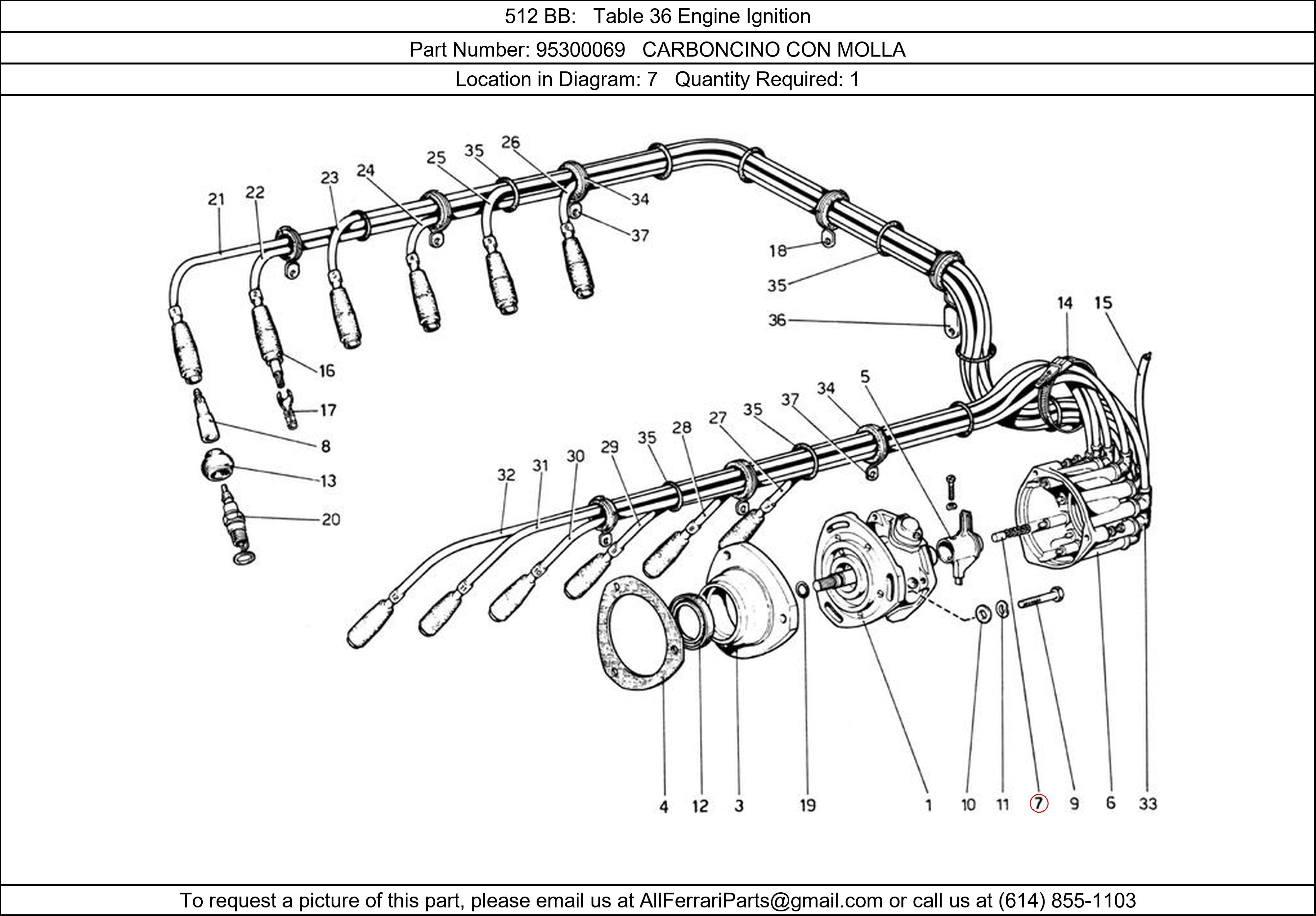 Ferrari Part 95300069