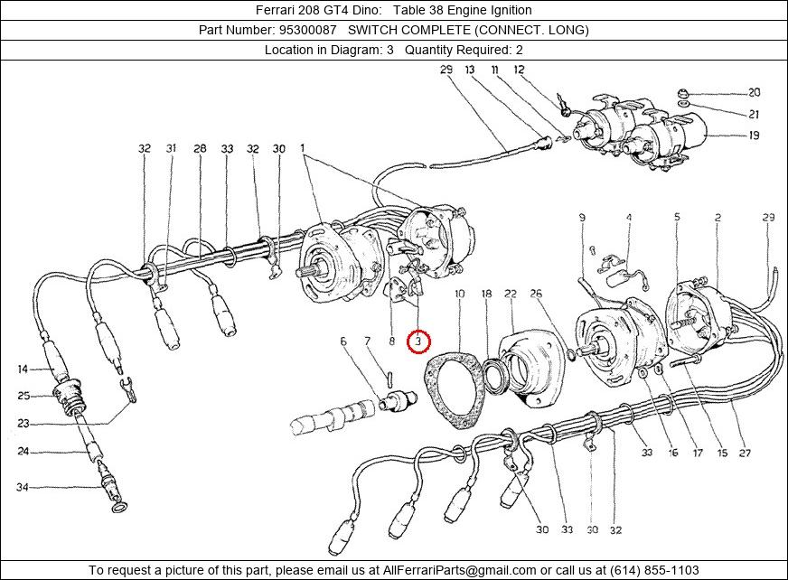 Ferrari Part 95300087