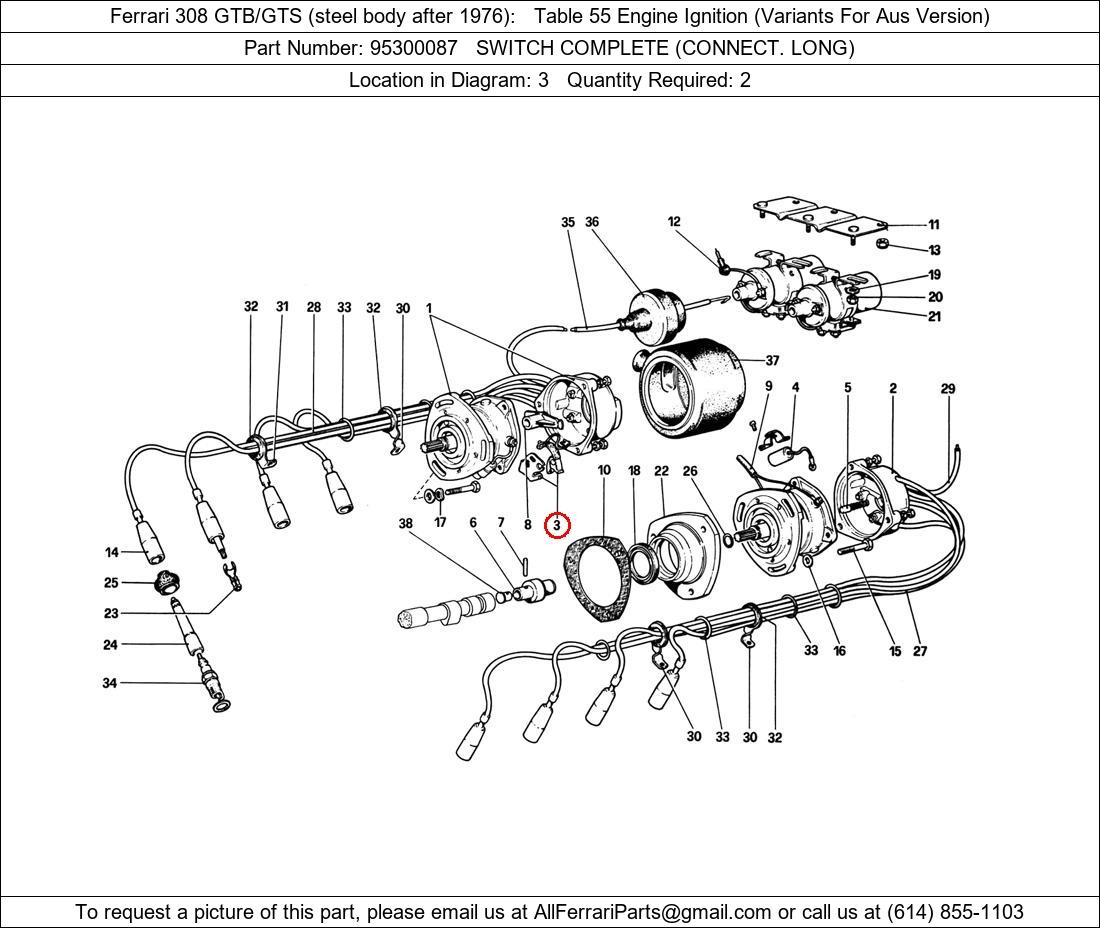 Ferrari Part 95300087