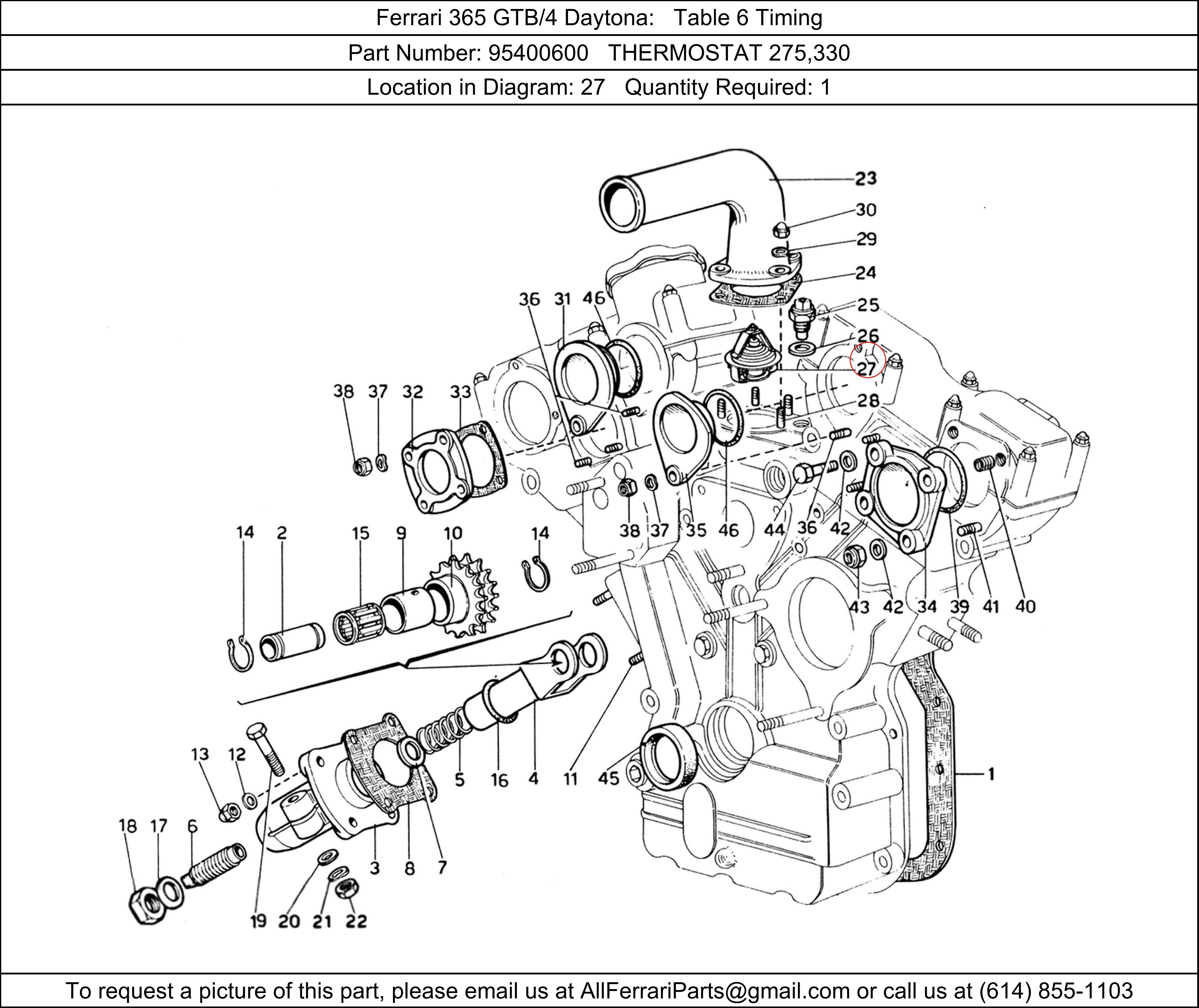 Ferrari Part 95400600