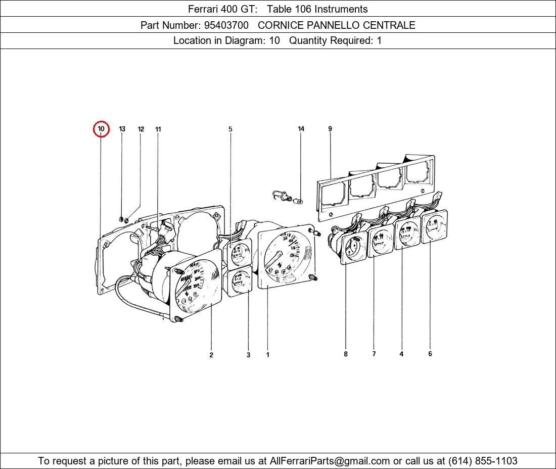 Ferrari Part 95403700