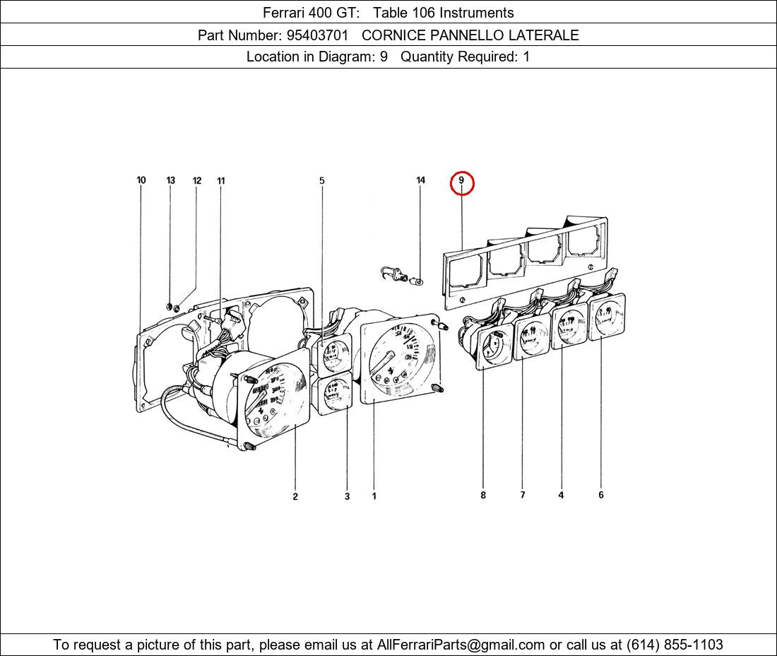 Ferrari Part 95403701