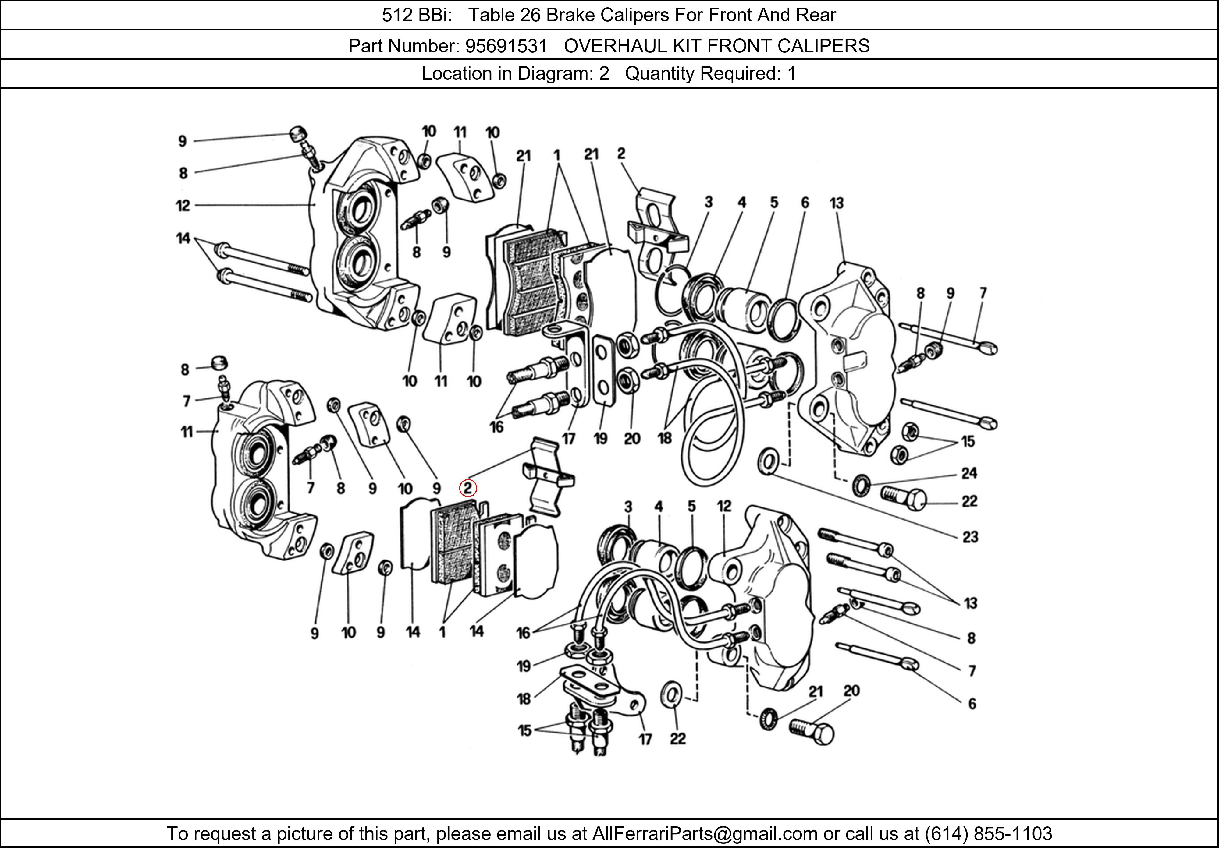 Ferrari Part 95691531