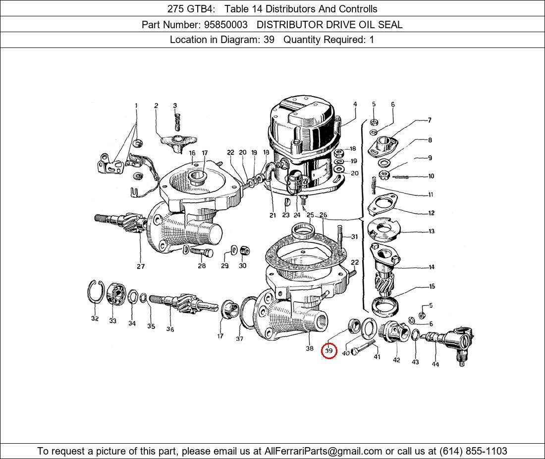 Ferrari Part 95850003