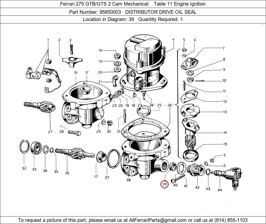 Ferrari Part 95850003