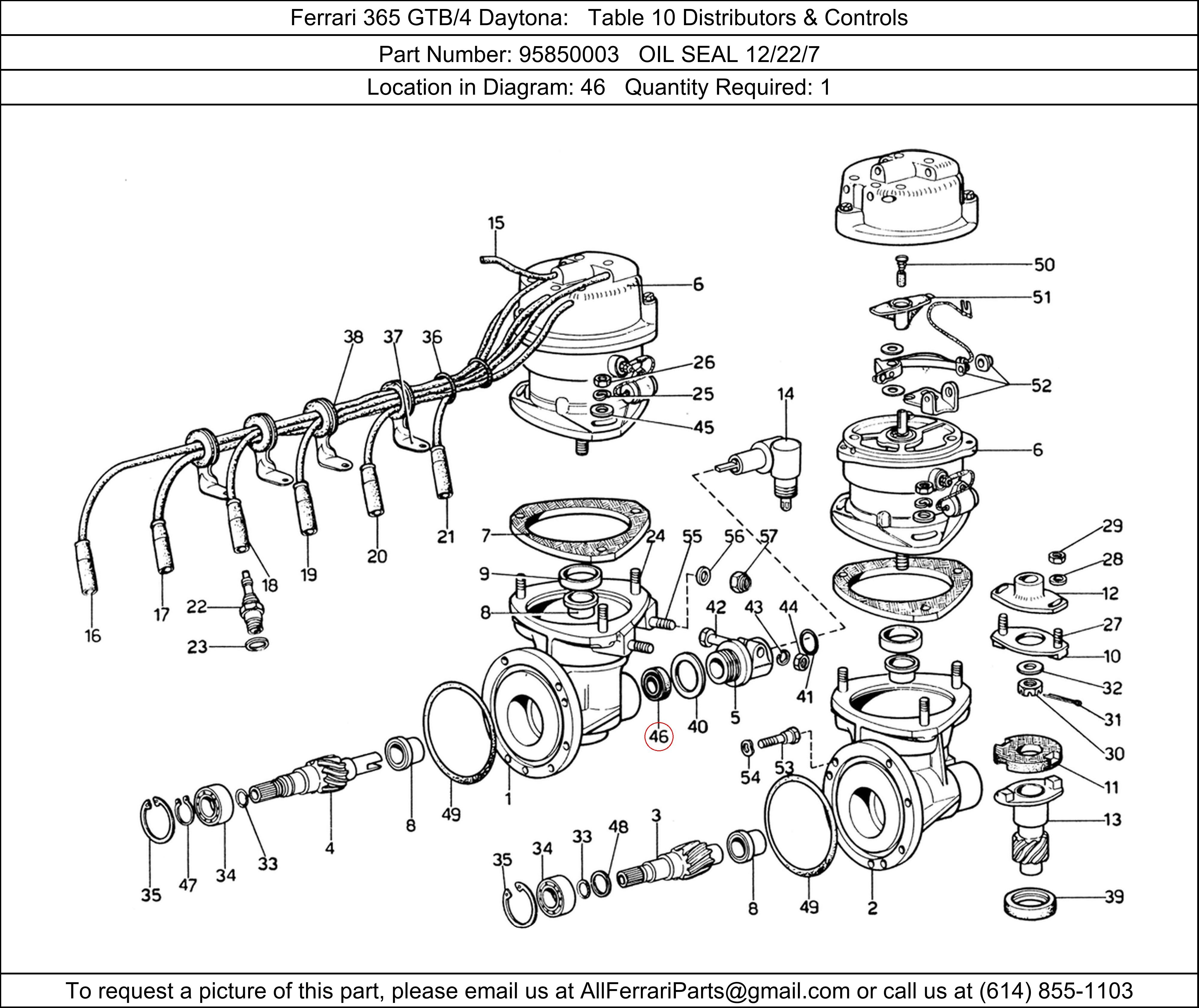 Ferrari Part 95850003