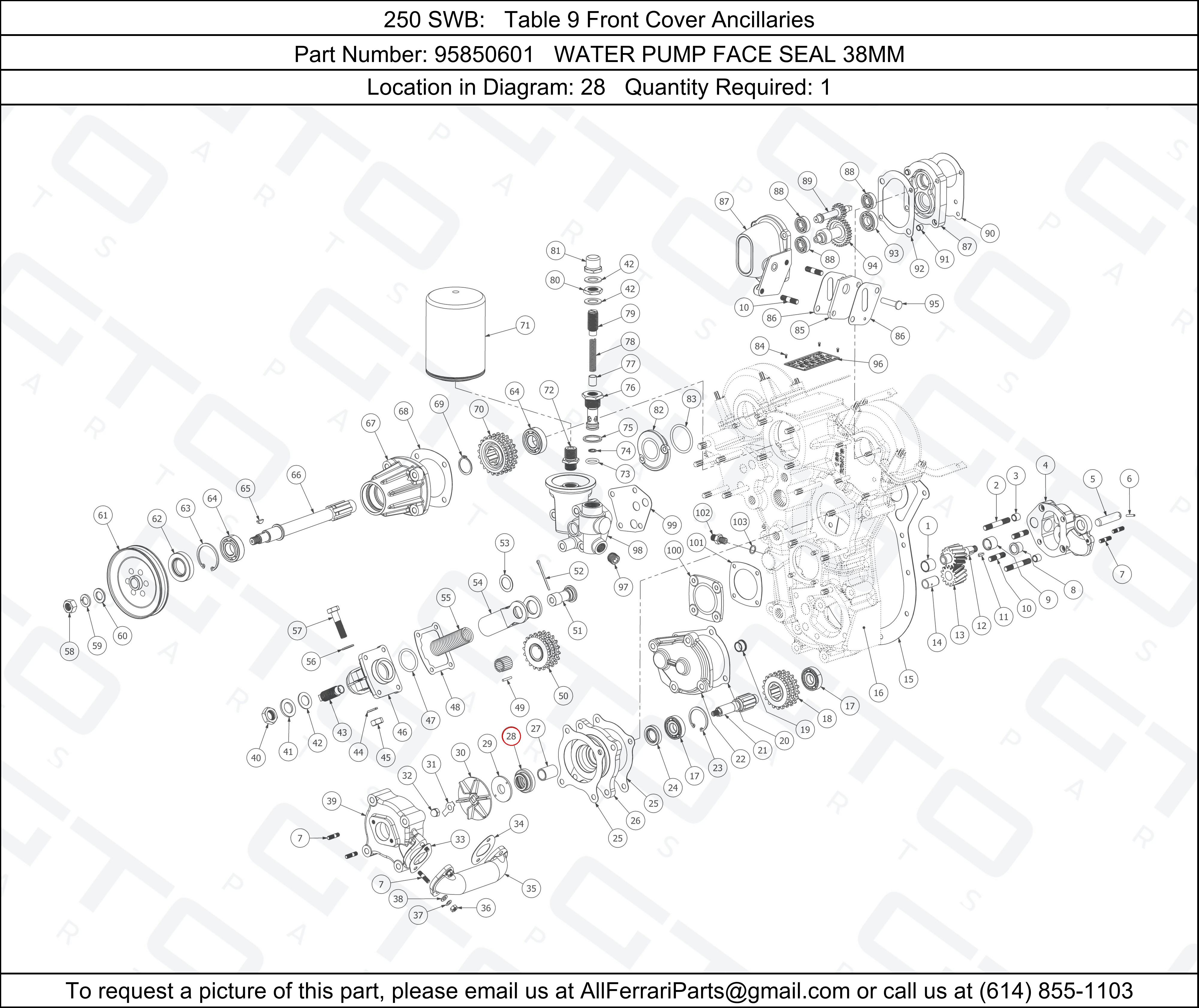 Ferrari Part 95850601