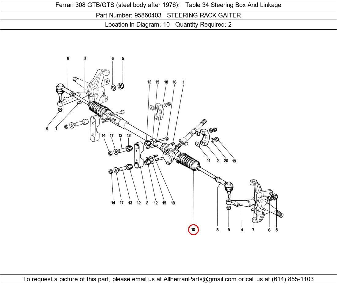 Ferrari Part 95860403