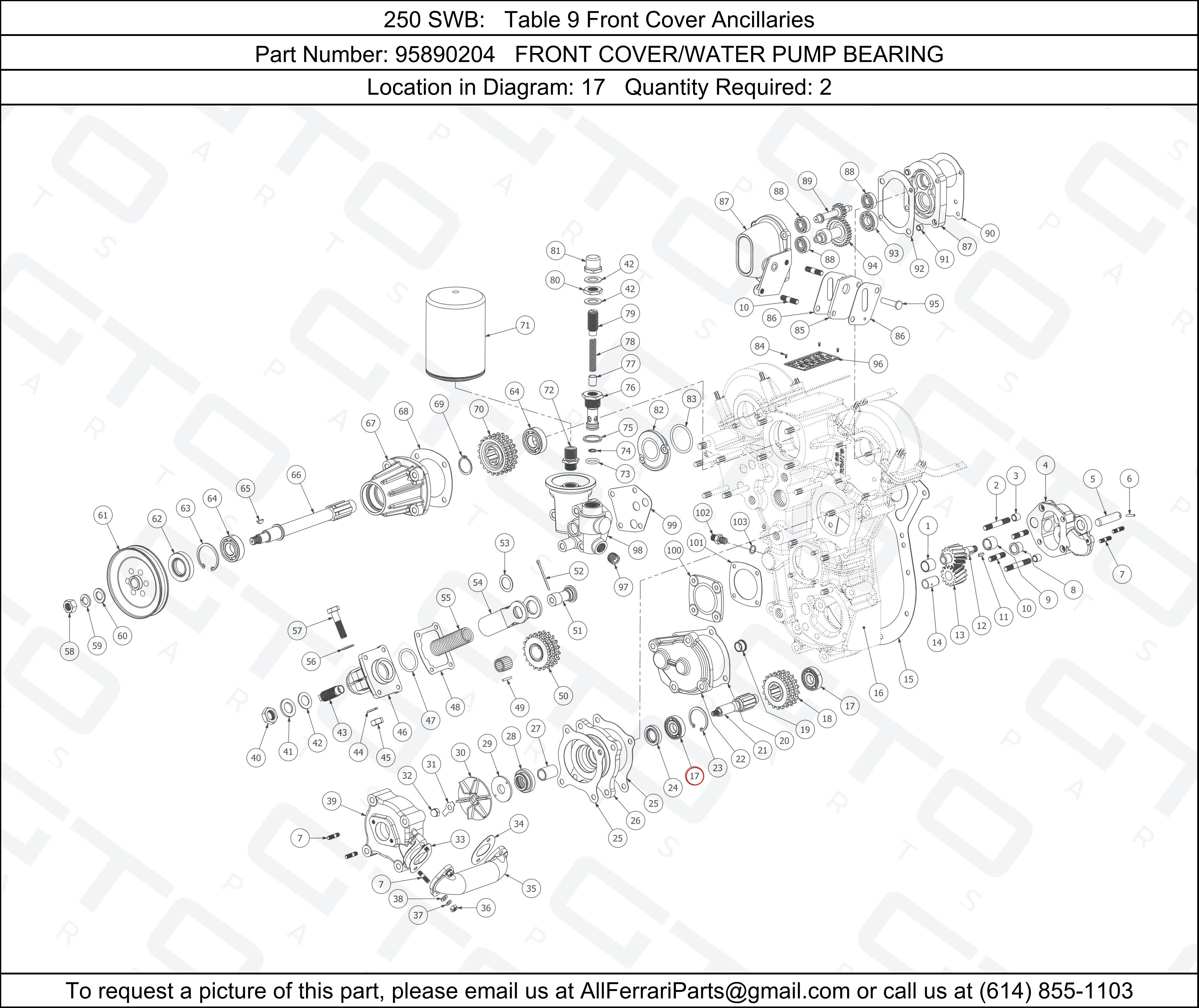 Ferrari Part 95890204