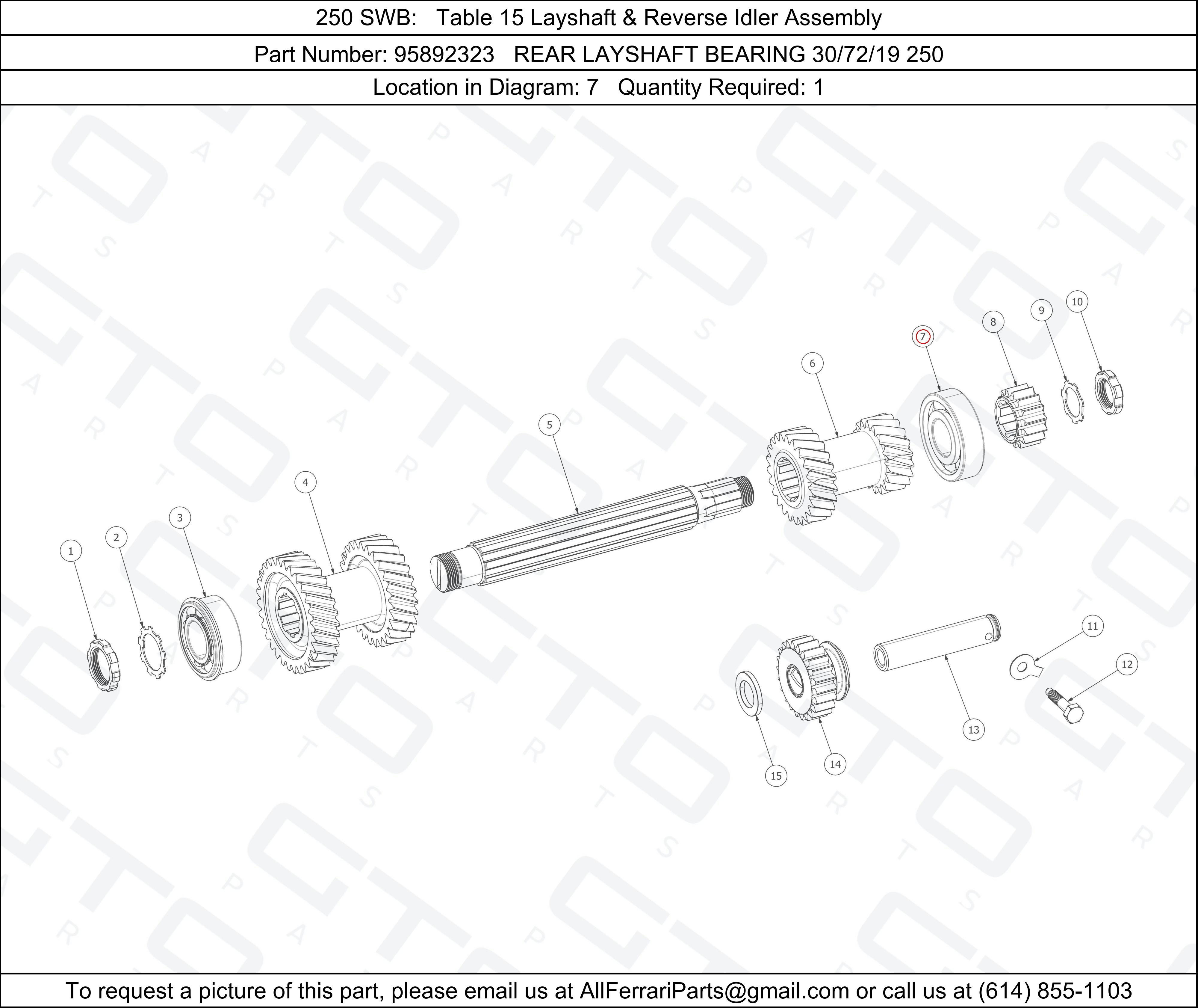 Ferrari Part 95892323