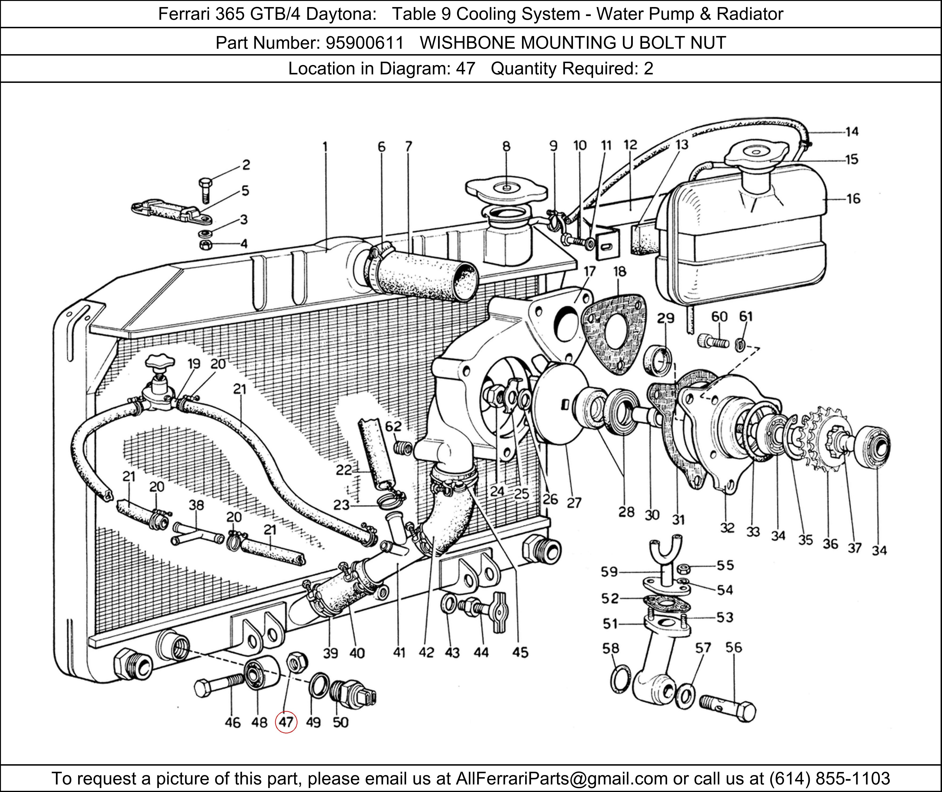 Ferrari Part 95900611