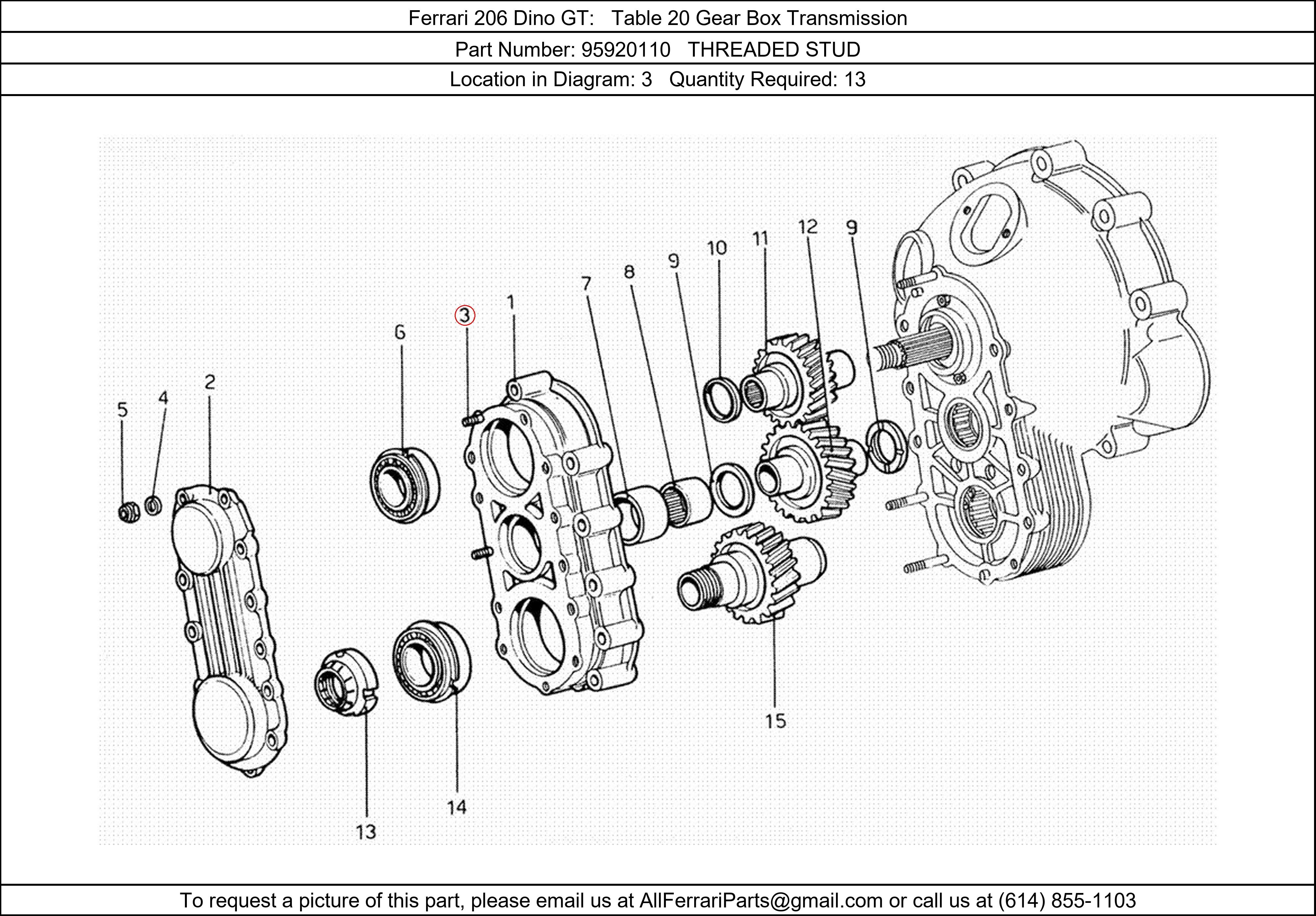 Ferrari Part 95920110