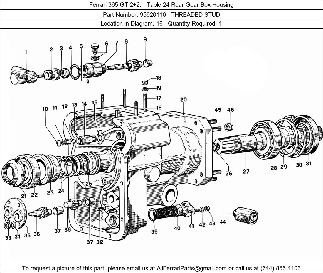 Ferrari Part 95920110
