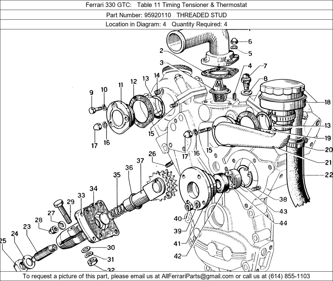 Ferrari Part 95920110