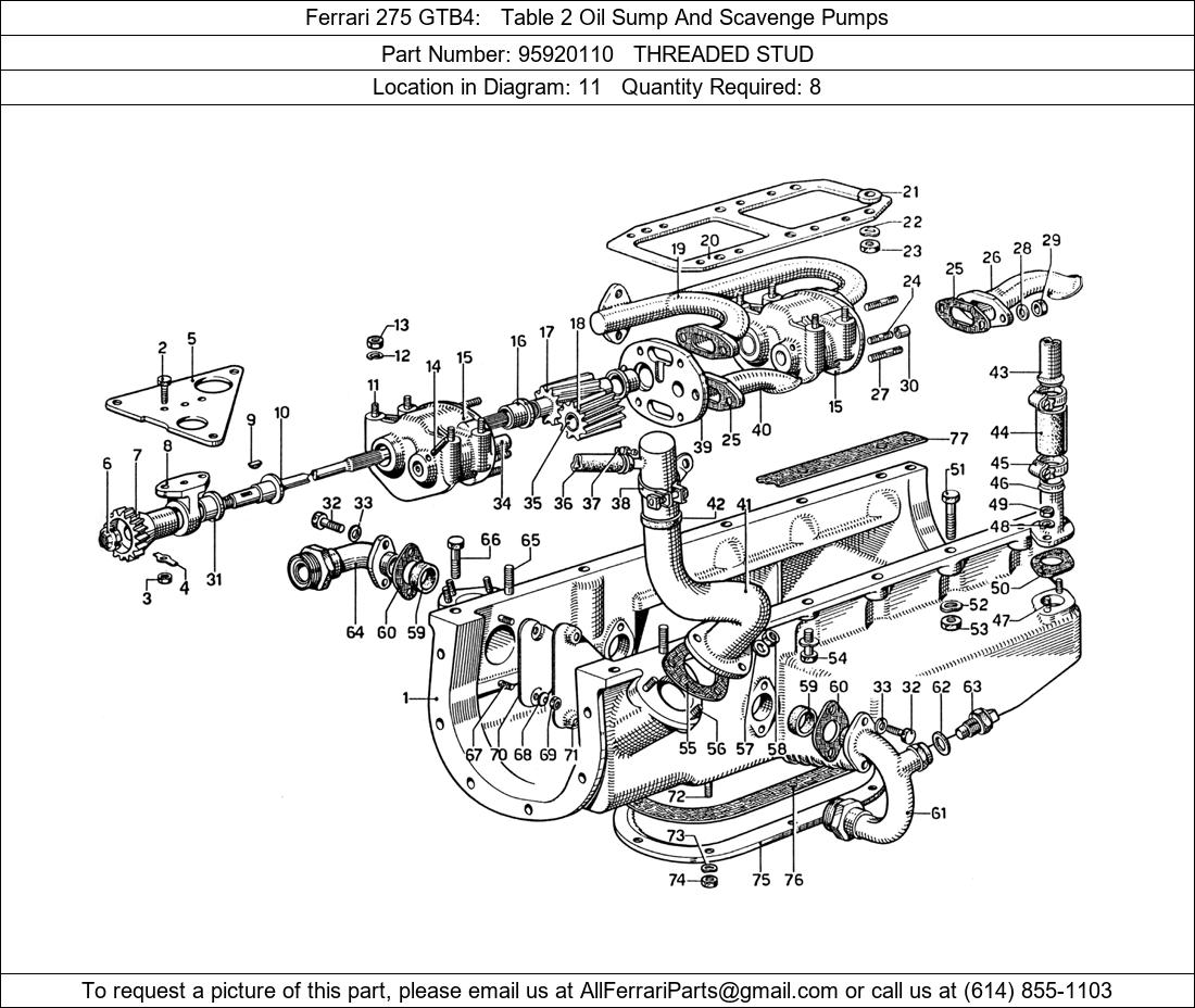 Ferrari Part 95920110
