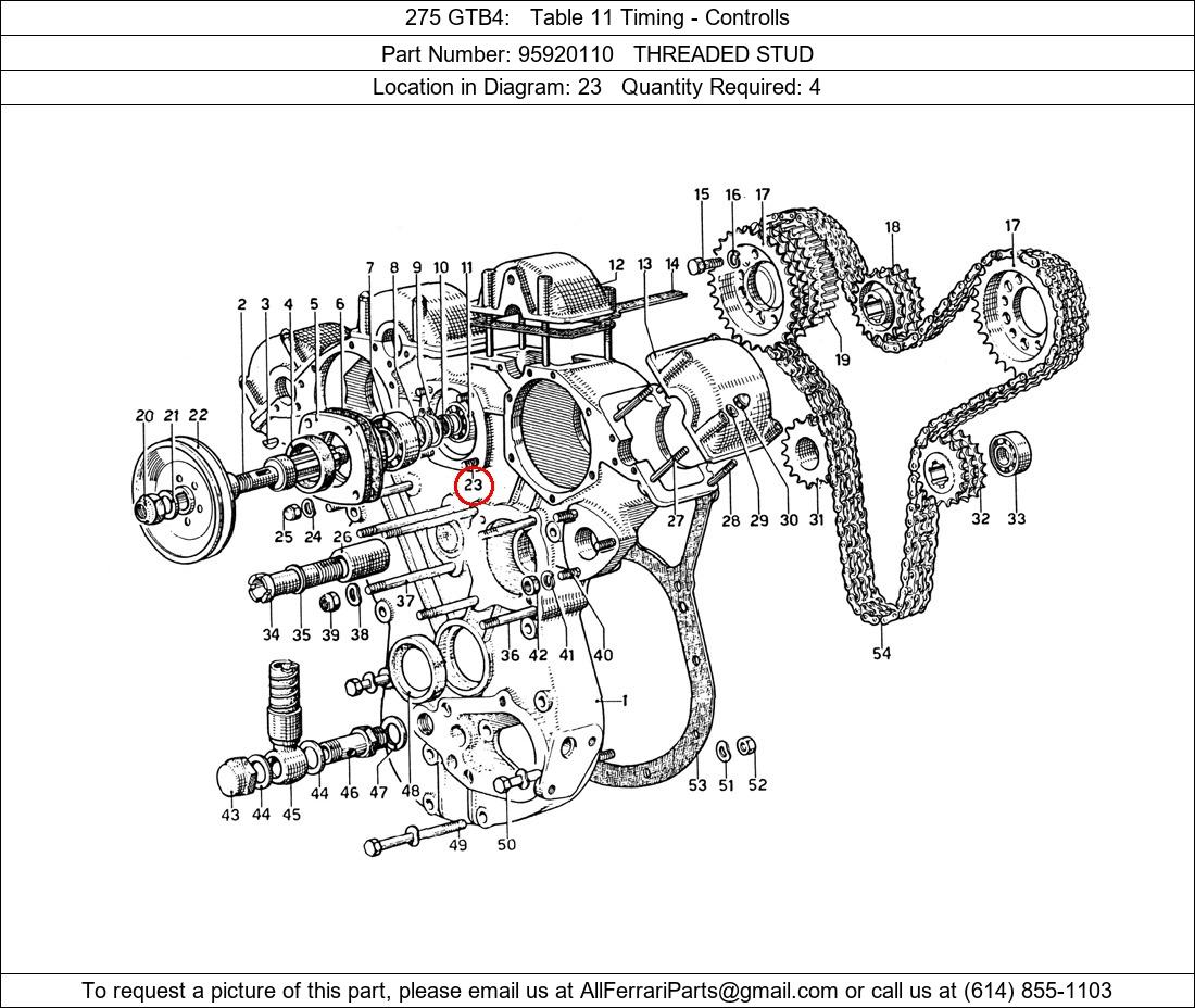 Ferrari Part 95920110