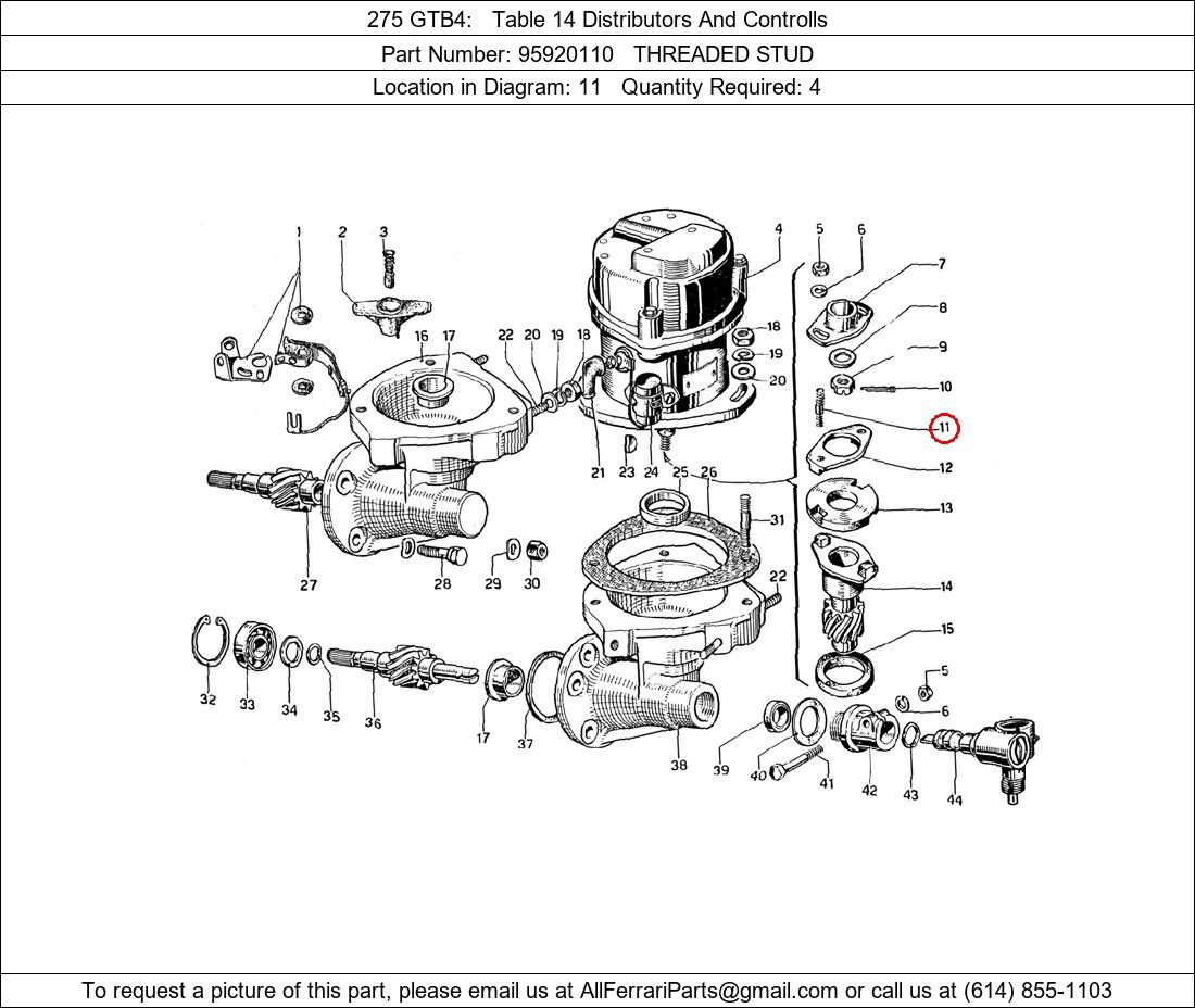 Ferrari Part 95920110