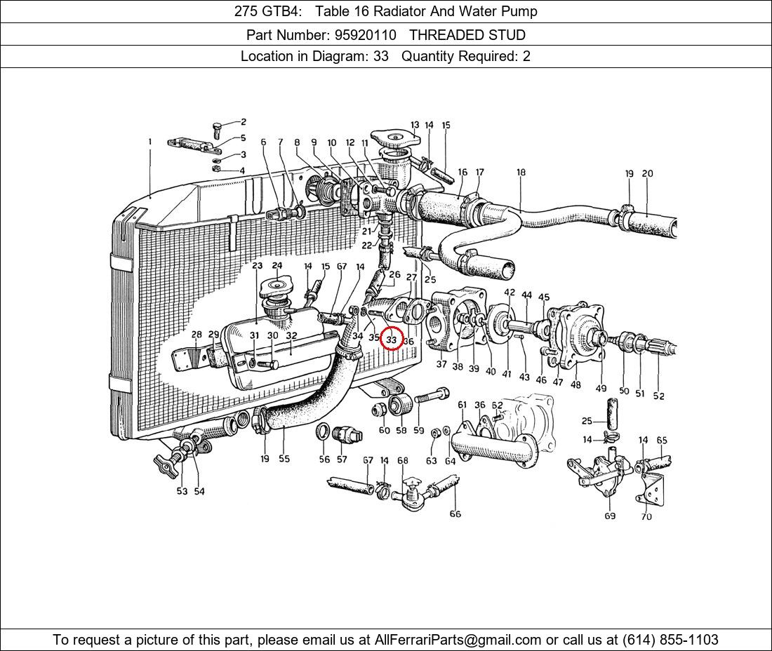 Ferrari Part 95920110