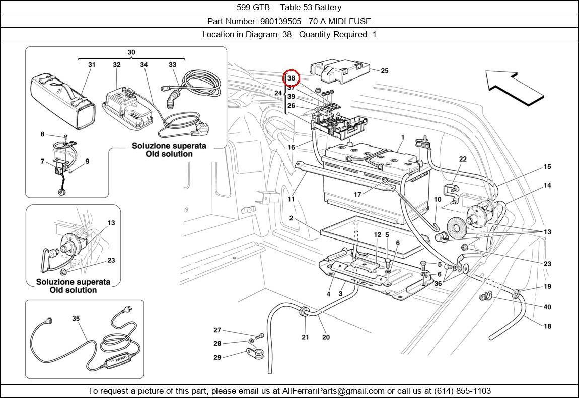 Ferrari Part 980139505