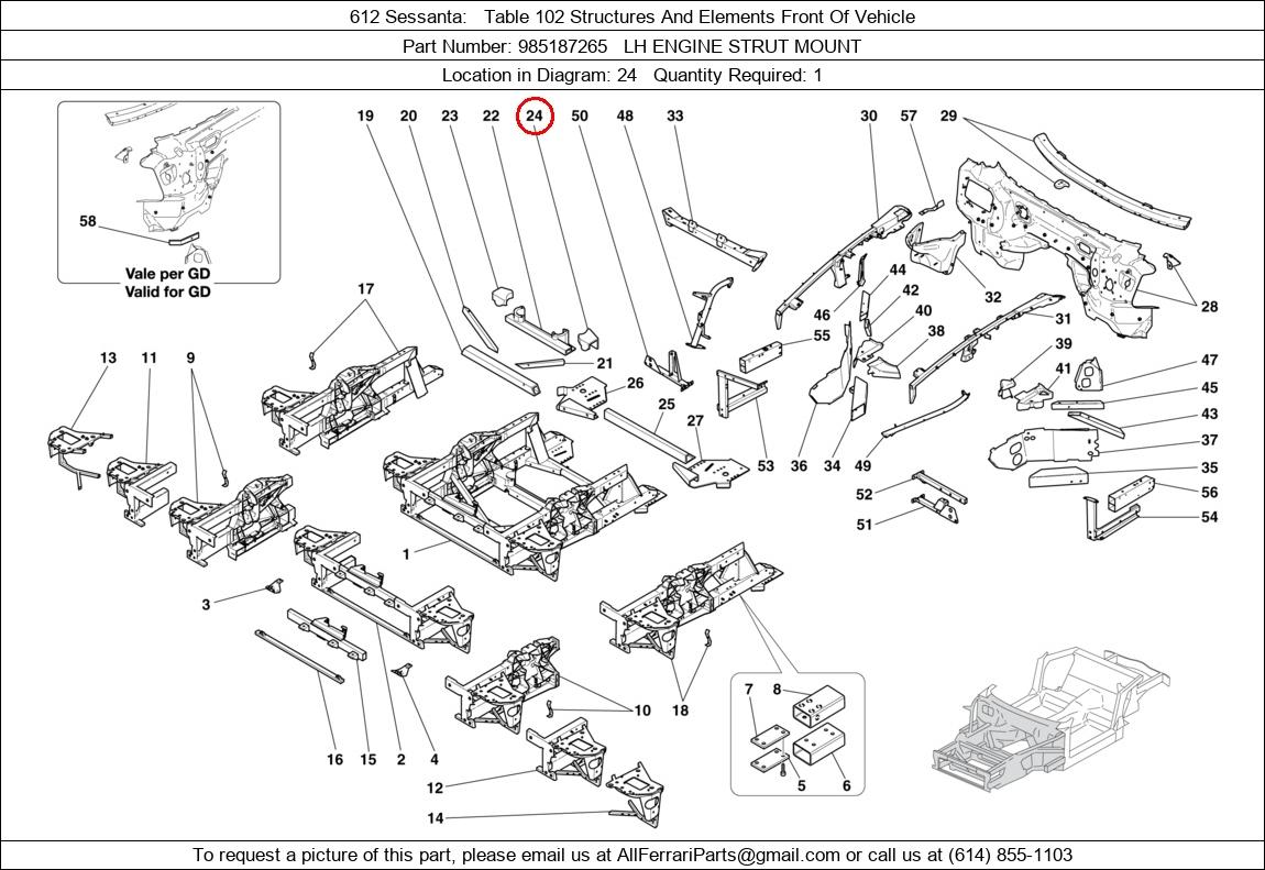 Ferrari Part 985187265