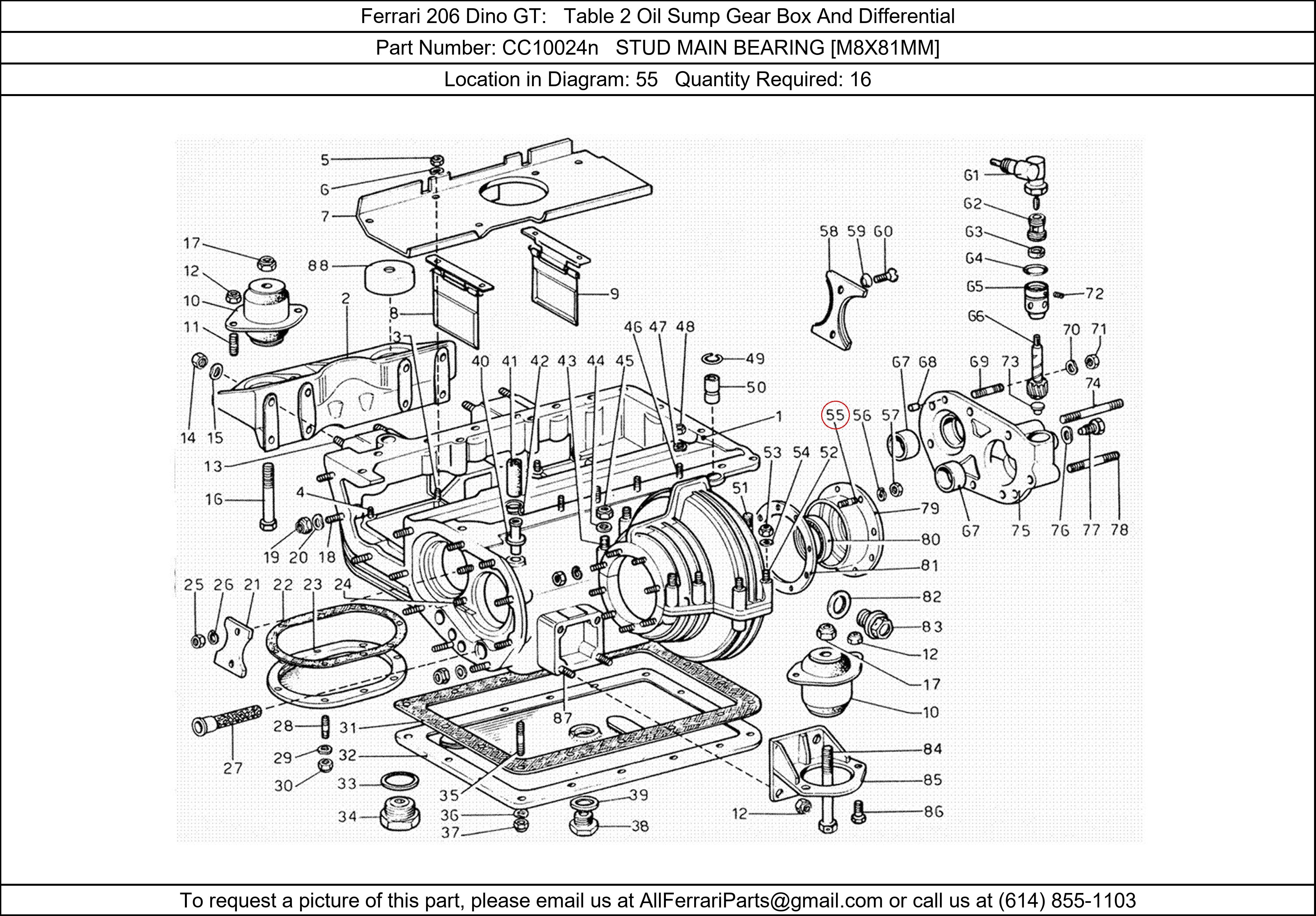 Ferrari Part CC10024n