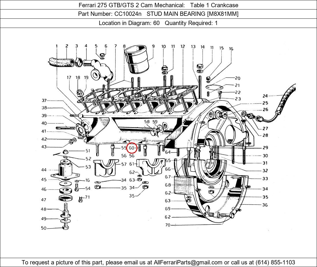 Ferrari Part CC10024n
