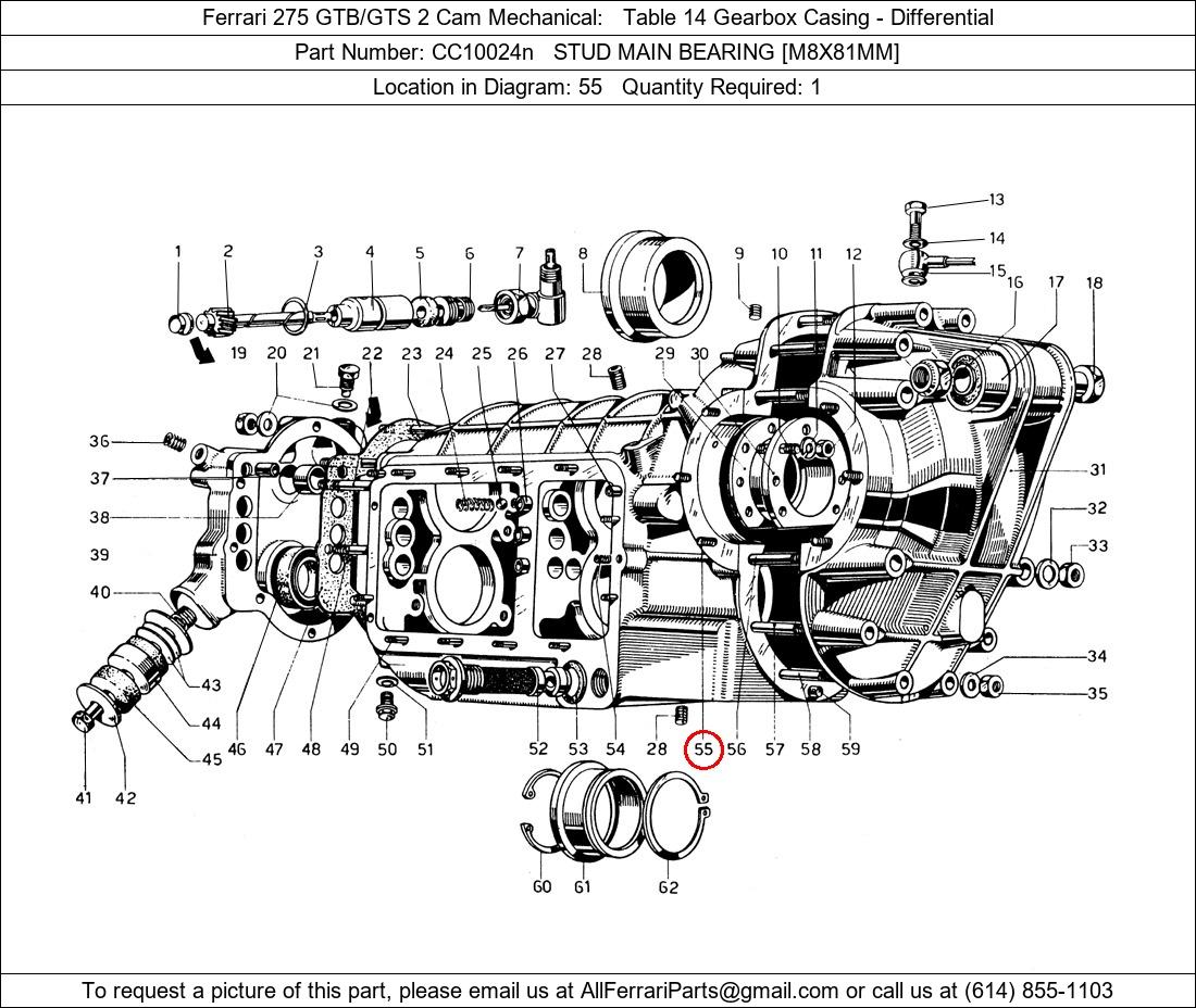 Ferrari Part CC10024n