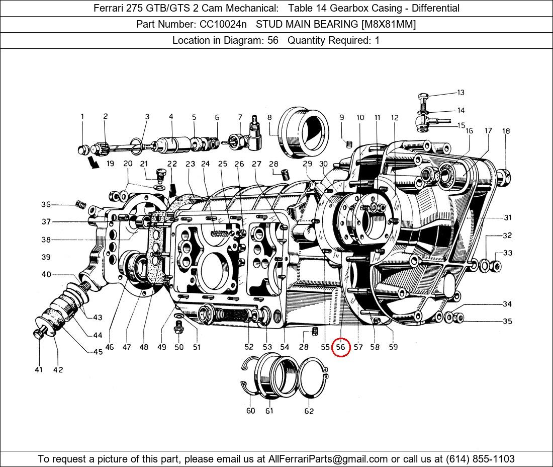 Ferrari Part CC10024n