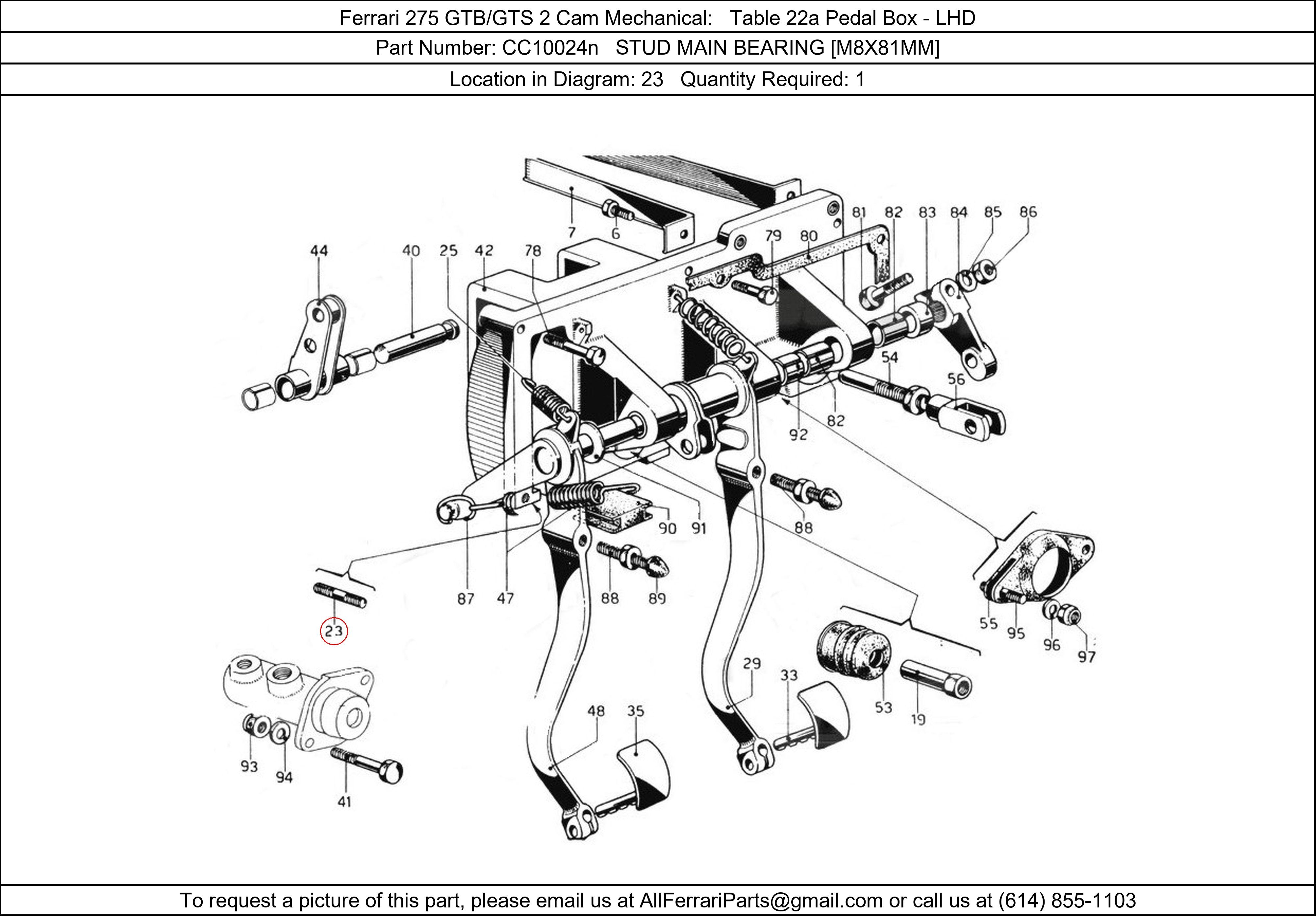 Ferrari Part CC10024n