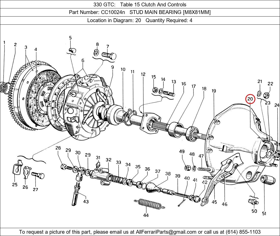 Ferrari Part CC10024n