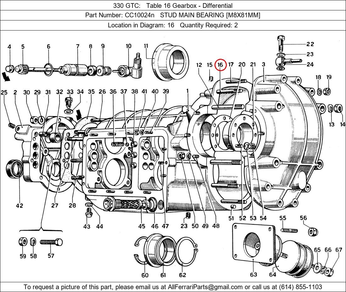 Ferrari Part CC10024n