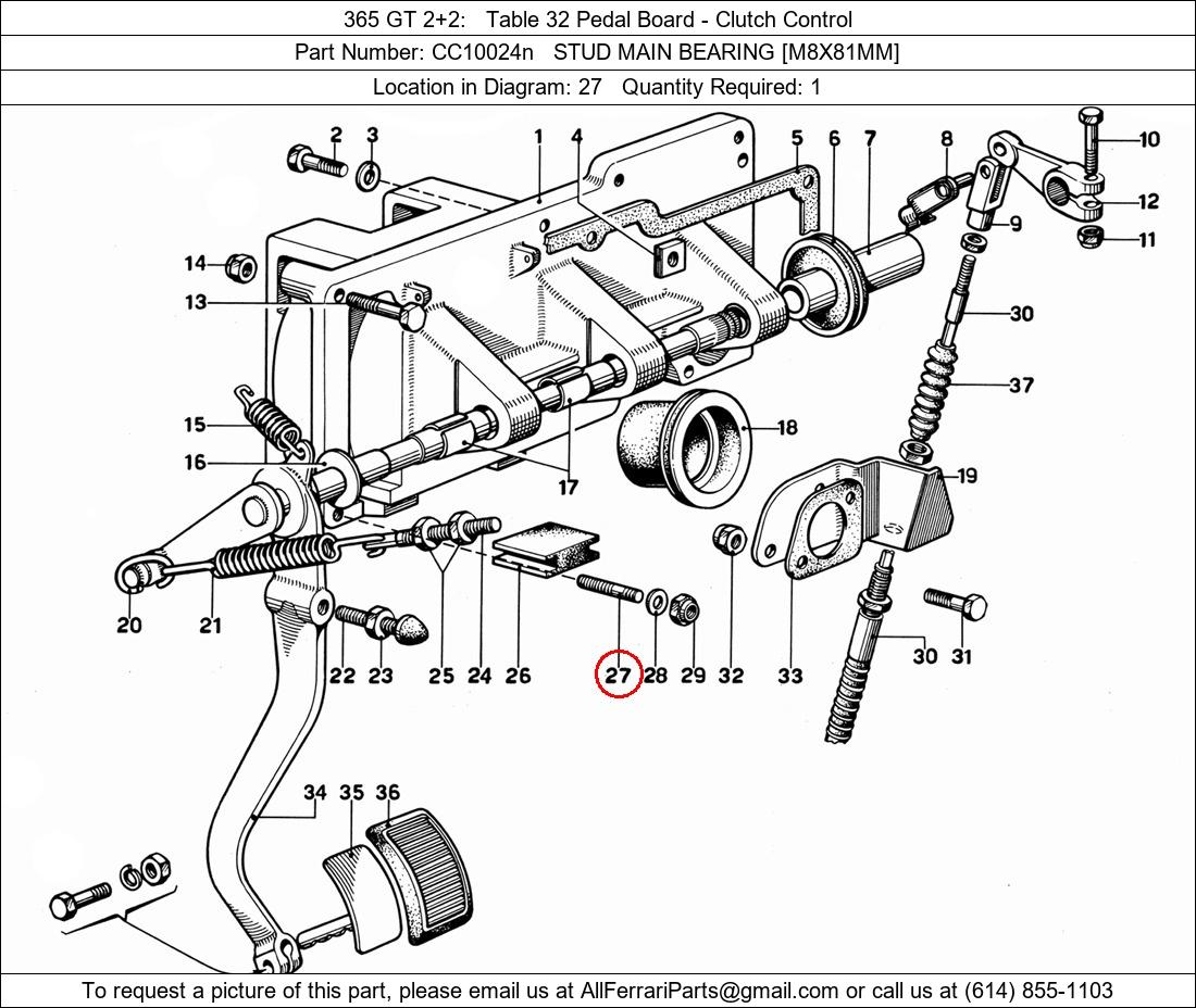 Ferrari Part CC10024n