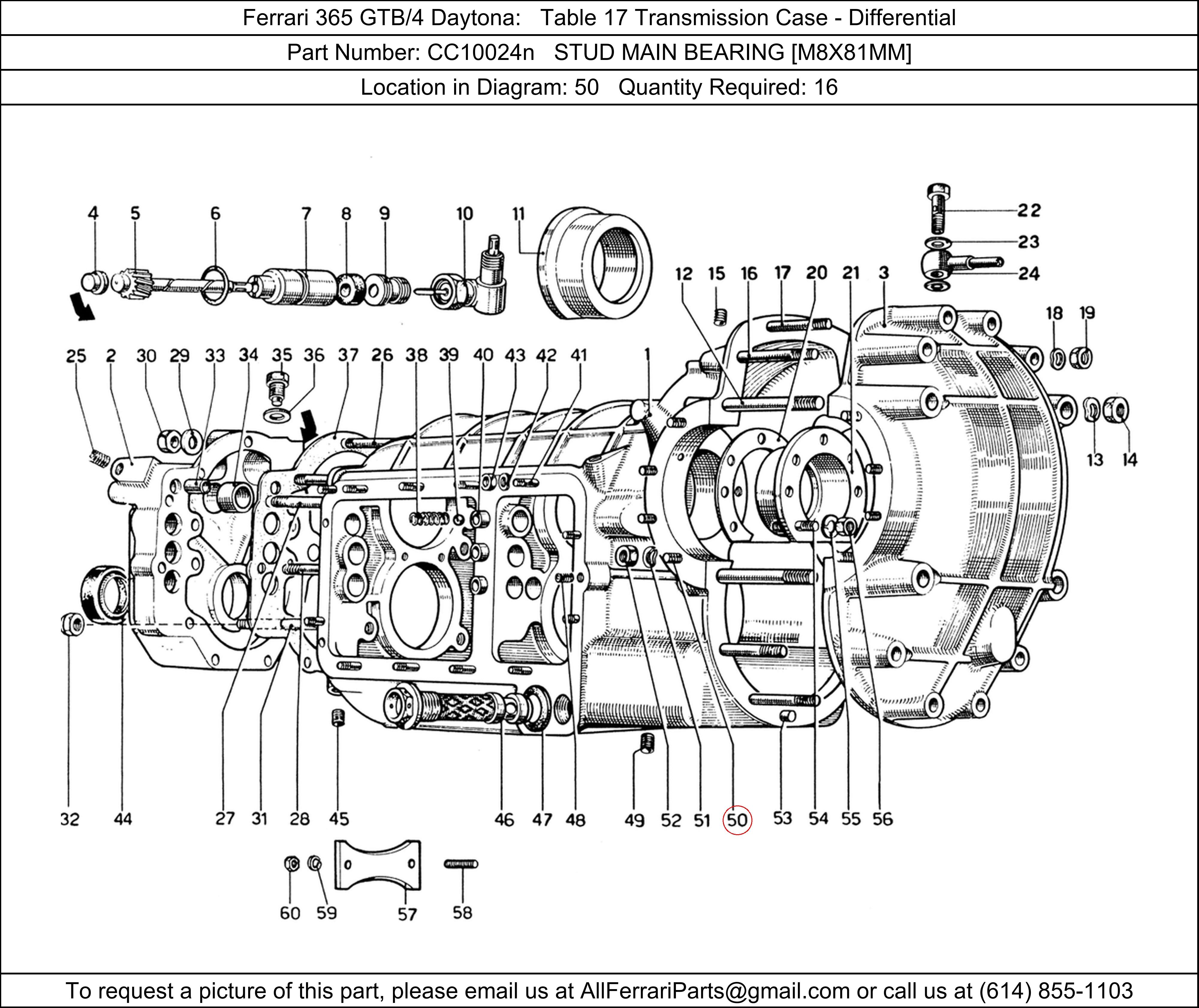 Ferrari Part CC10024n