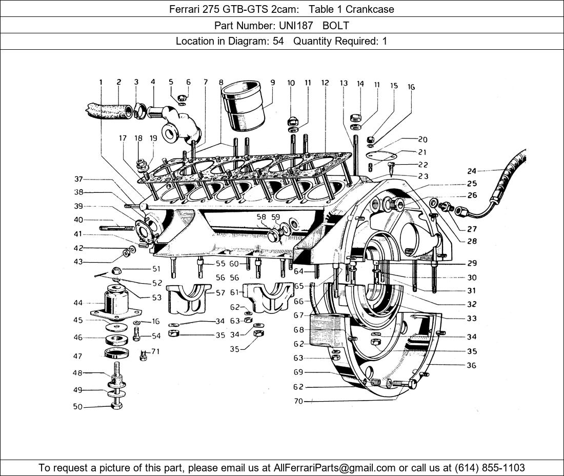 Ferrari Part UNI187