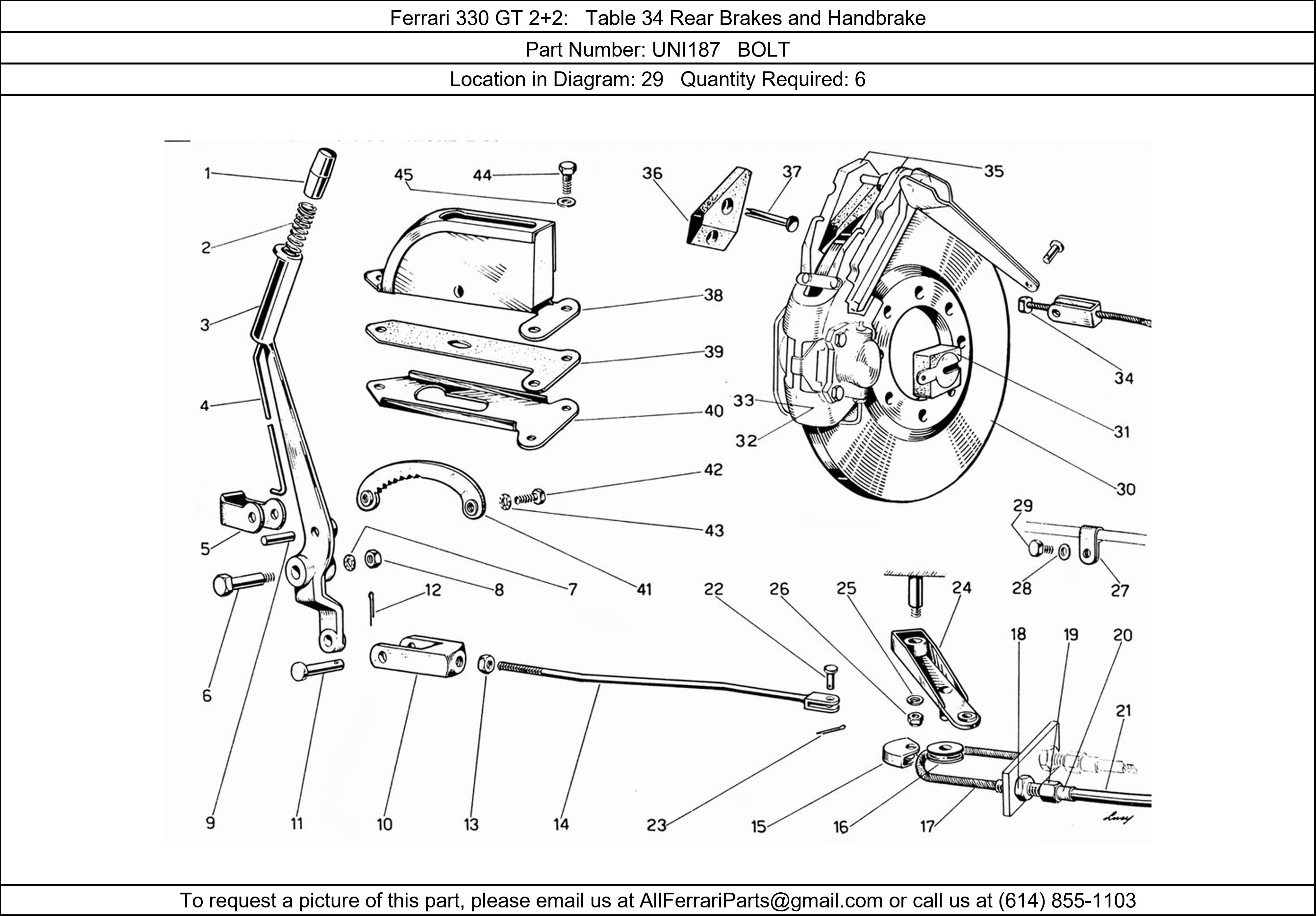 Ferrari Part UNI187