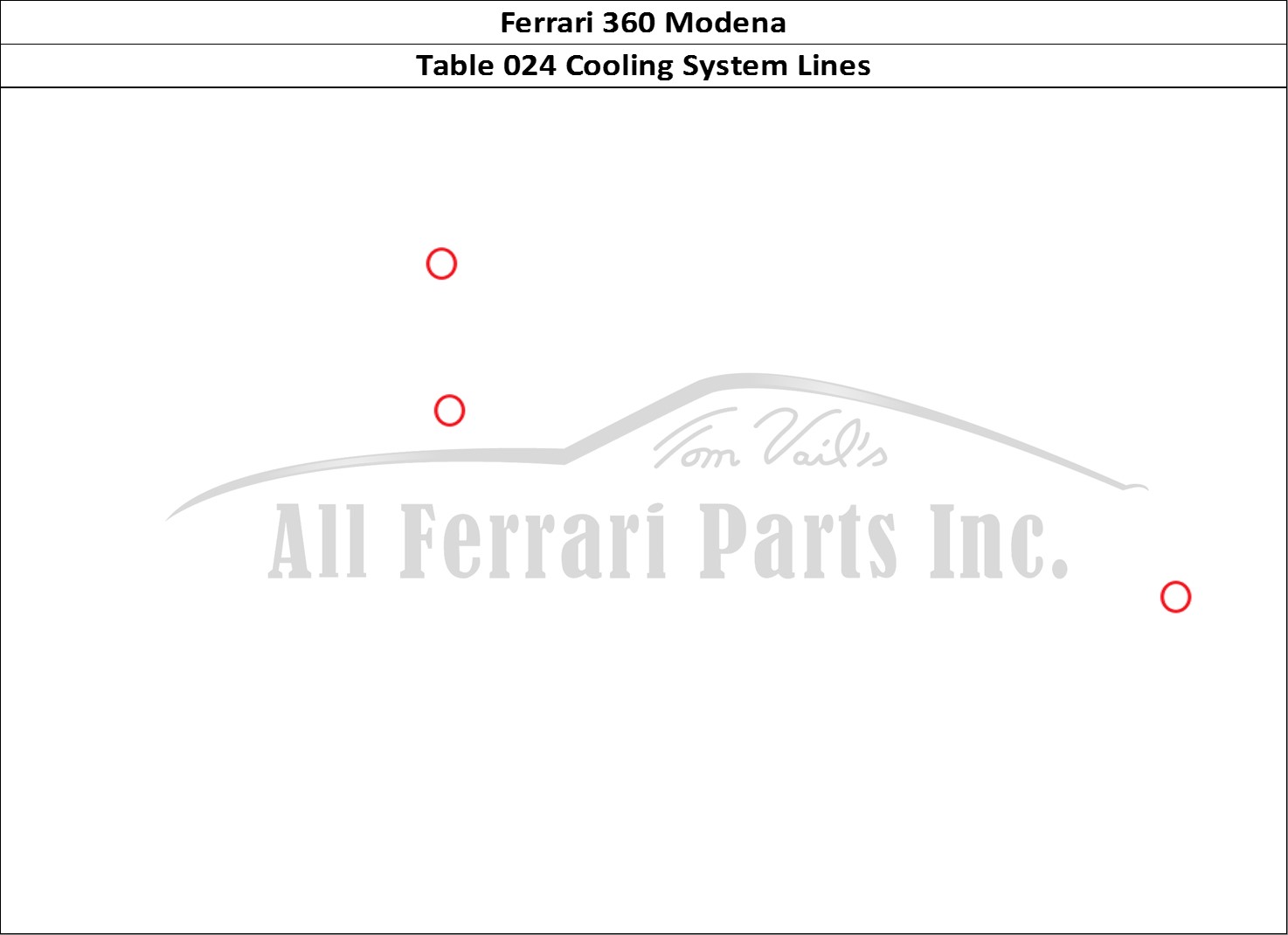 Ferrari Parts Ferrari 360 Modena Page 024 Cooling System
