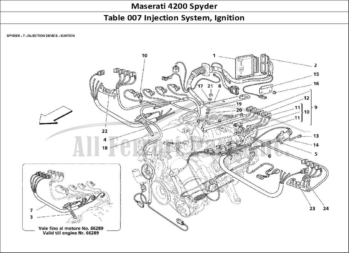 Ferrari Parts Maserati 4200 Spyder Page 007 Injection Device - Igniti