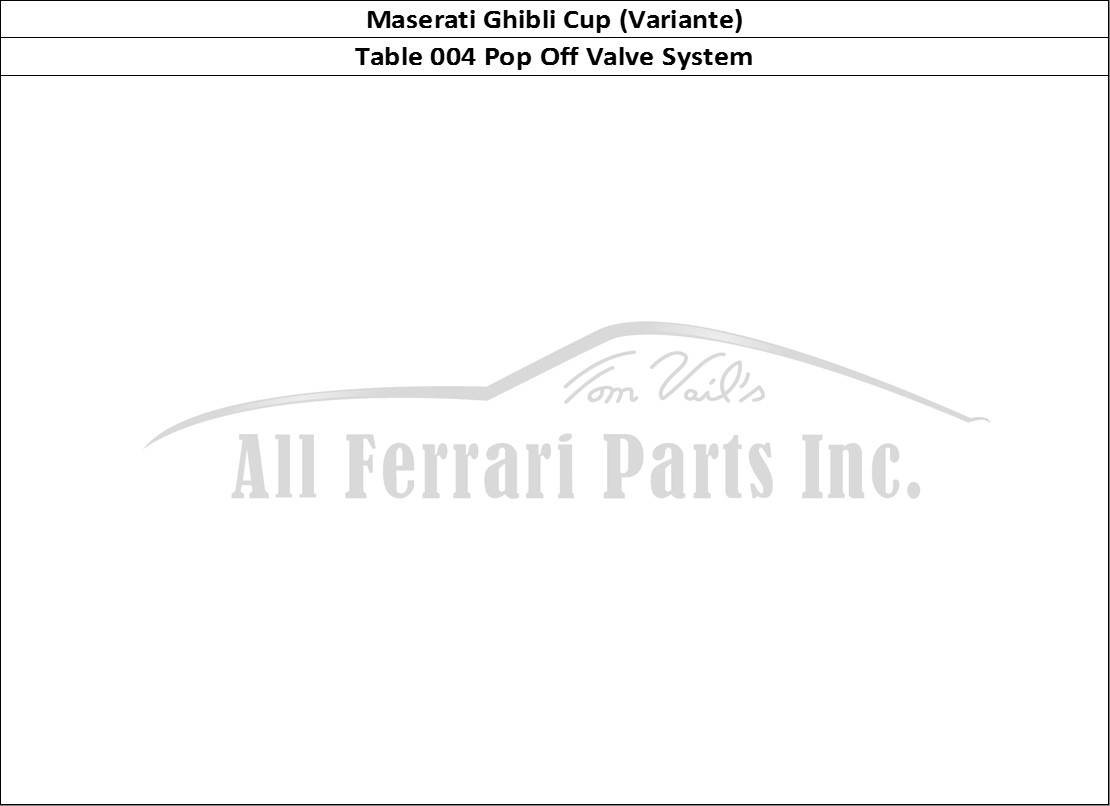 Ferrari Parts Maserati Ghibli 2.0 Cup Page 004 Pop off Valve System