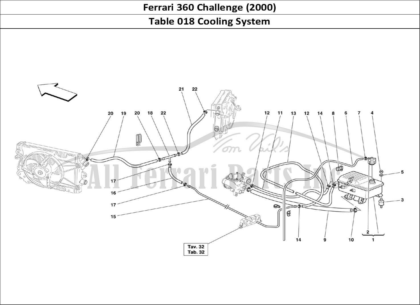 Ferrari Parts Ferrari 360 Challenge (2000) Page 018 Nourice