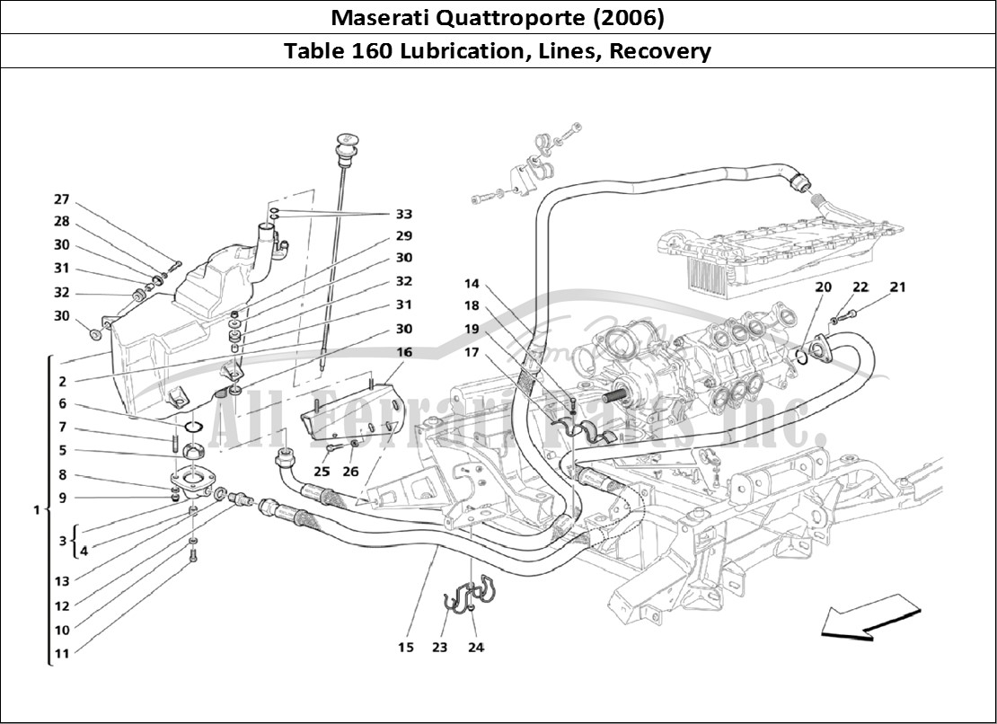 Ferrari Parts Maserati QTP. (2006) Page 160 Lubrication: Piping And R