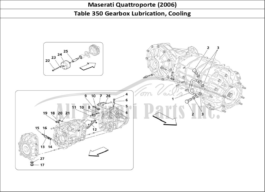 Ferrari Parts Maserati QTP. (2006) Page 350 Lubrication And Cooling f