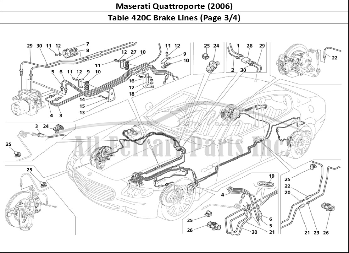 Ferrari Parts Maserati QTP. (2006) Page 420 Piping (Page 3/4)