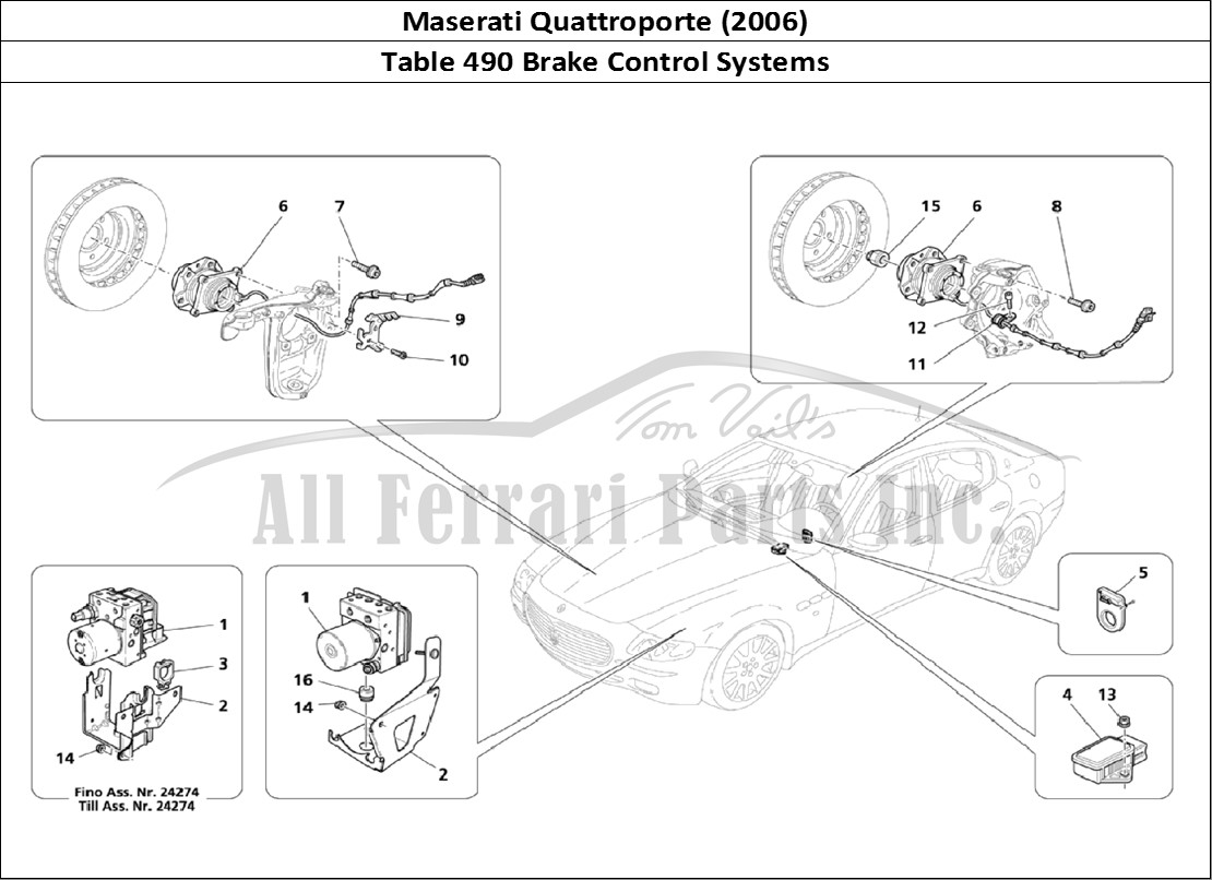 Ferrari Parts Maserati QTP. (2006) Page 490 Braking Control Systems